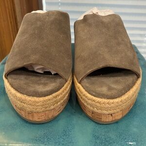 Spell Suede Platform Sandals
